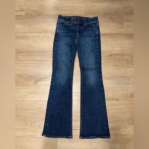 American Eagle Outfitters Dark Blue Flare Jeans